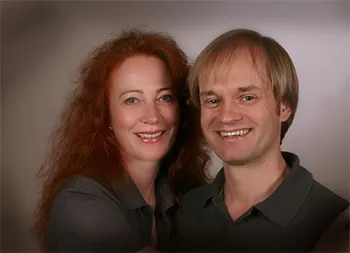 Stefanie und Laurent Biller nebeneinander